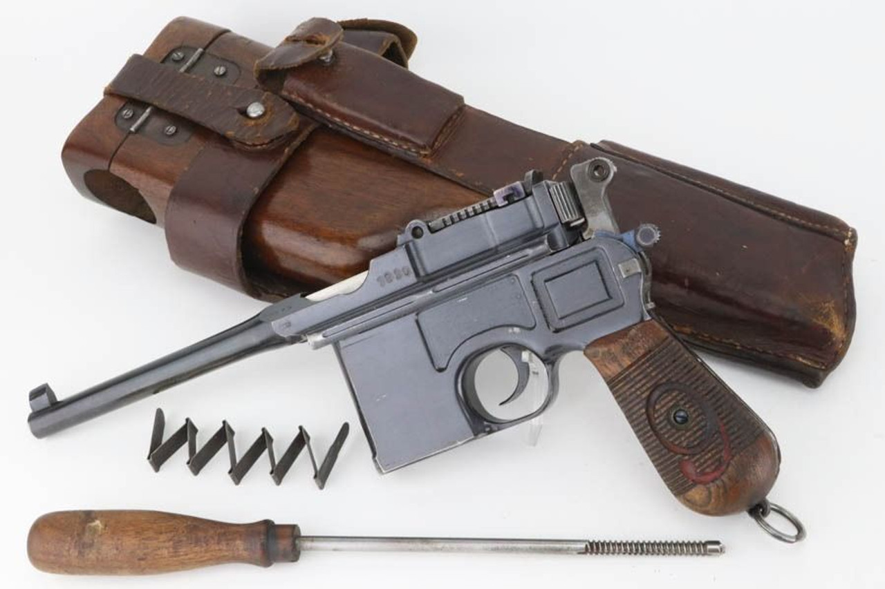 "Red 9" Mauser C96 Rig - Matching Stock - 1