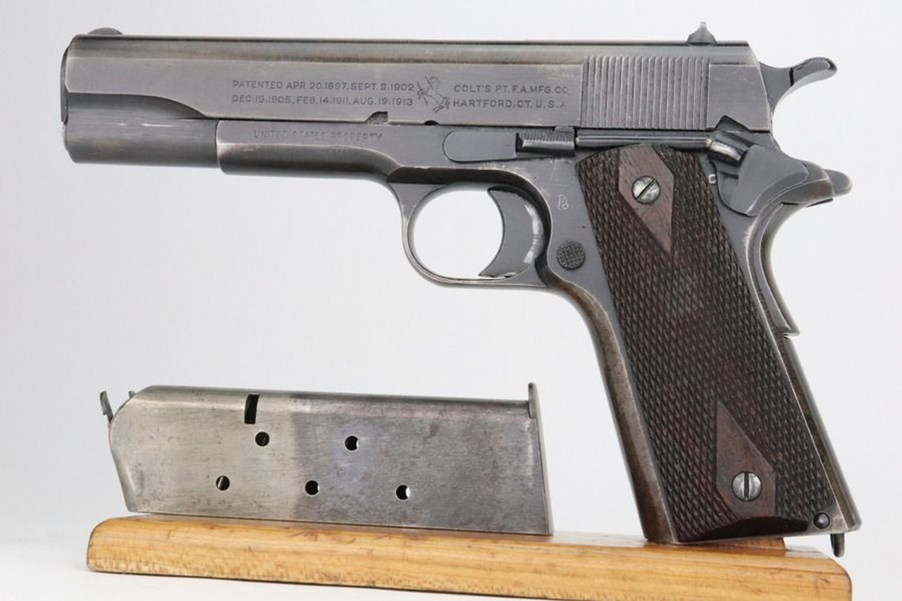 1918 Colt 1911 - "Black Army" Finish - 1