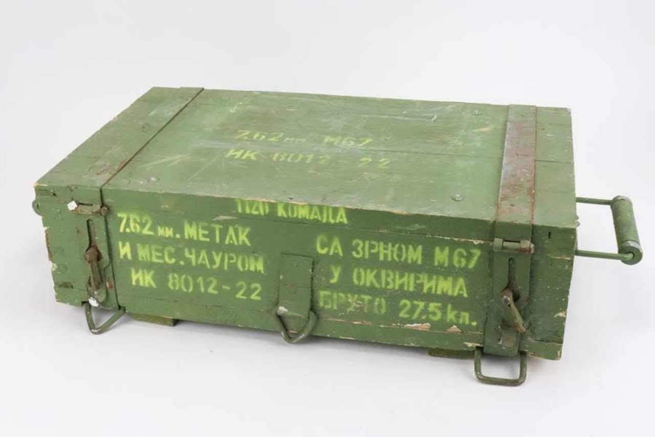 Sealed Yugo 7.62x39 Ammo Crate - 1120 rds on Stripper Clips - 1