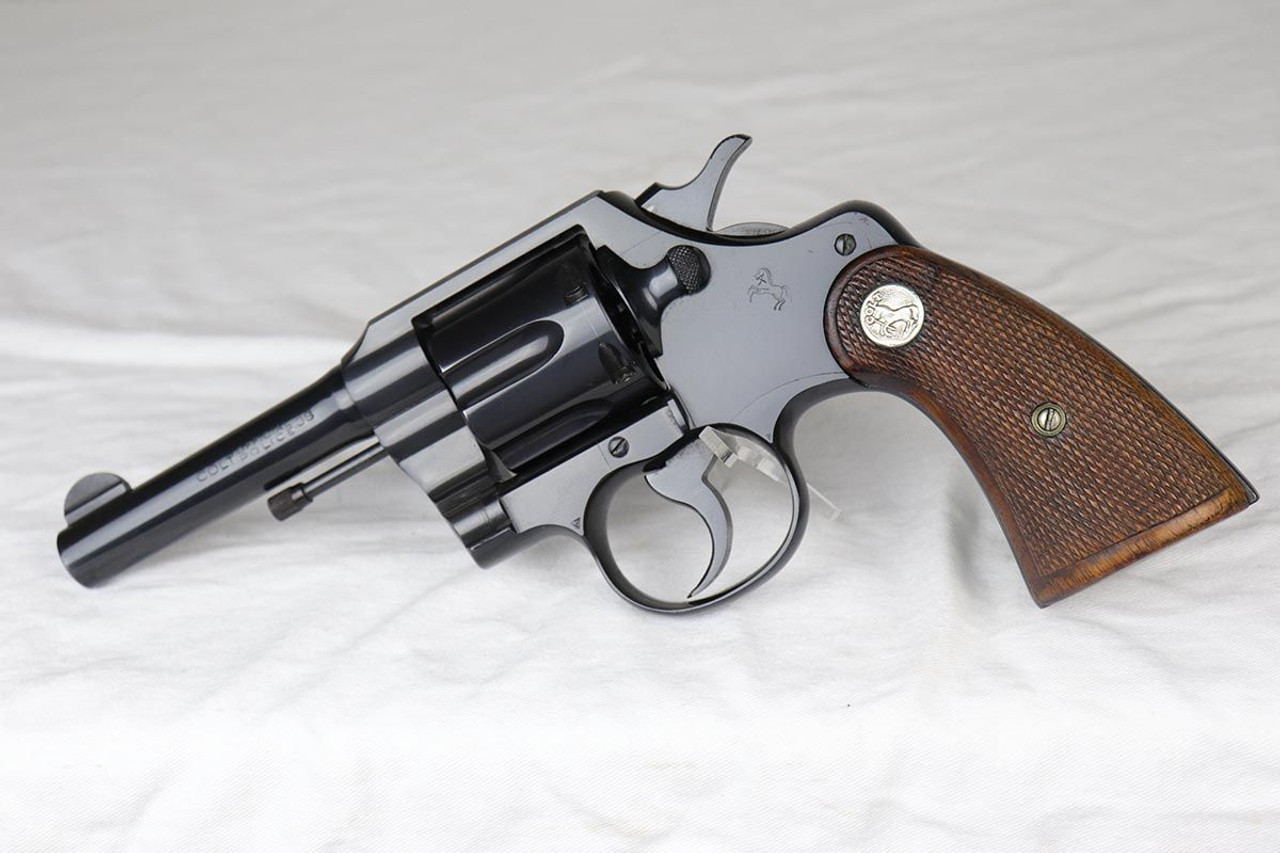Mint Colt Official Police Revolver - Factory Letter - 1