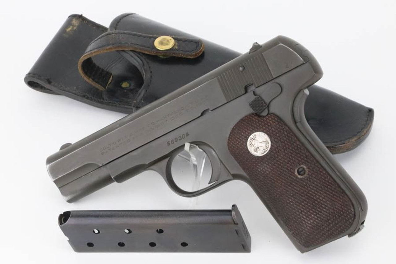 Minty US Property Colt M1903 Pocket Hammerless - With Attribution - 1