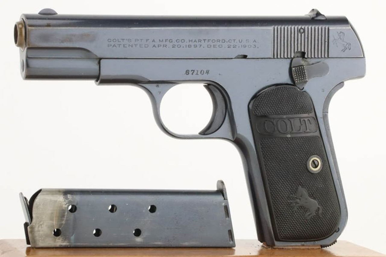 Excellent 1923 Colt M1908 Pocket Hammerless - .380 ACP