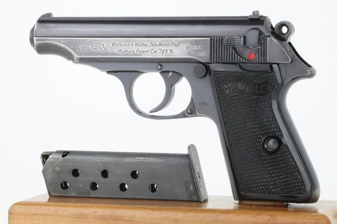 Scarce Luftwaffe Contract Walther PP - Matching Magazine - 1