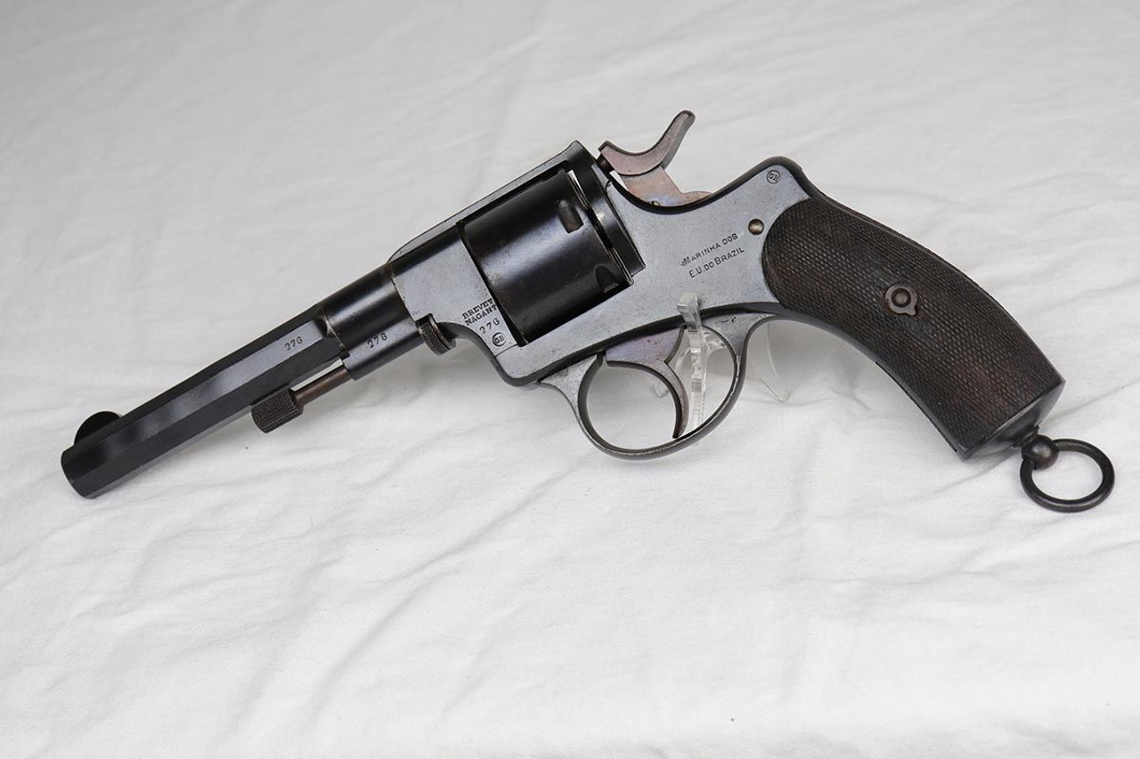 Rare Brazilian Navy Nagant Revolver - 1