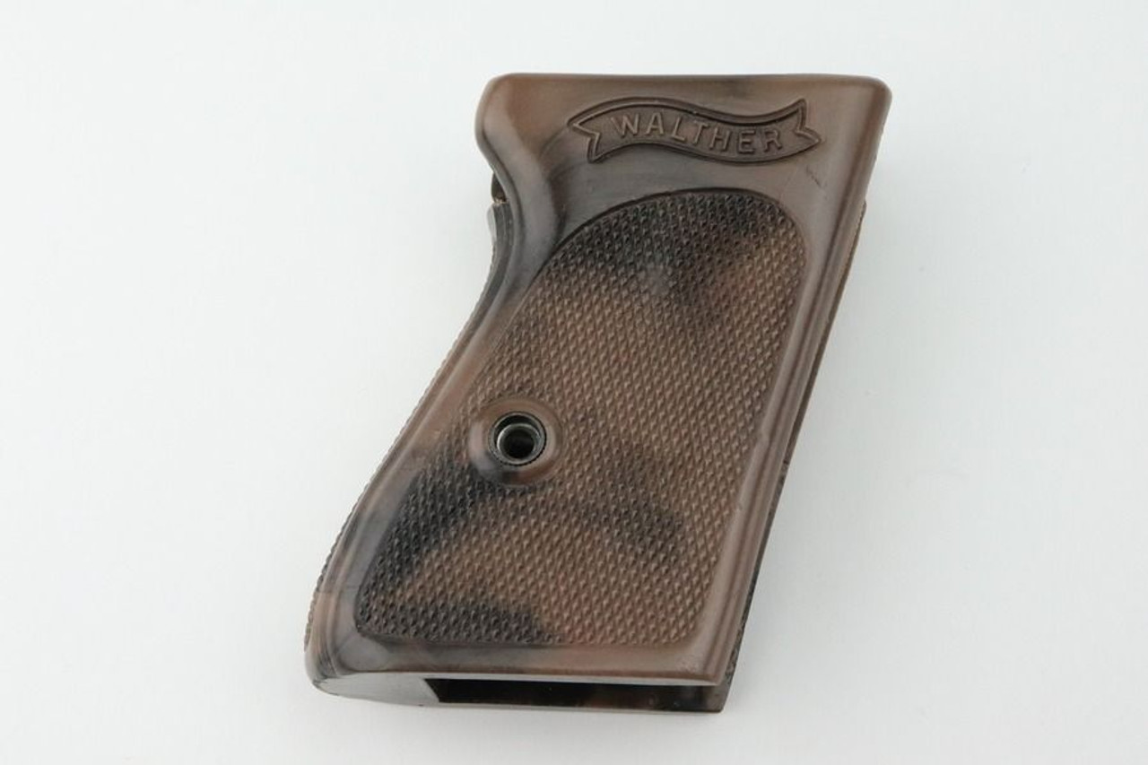WW2 Era Walther PPK Grip, Gray Reproduction - 1