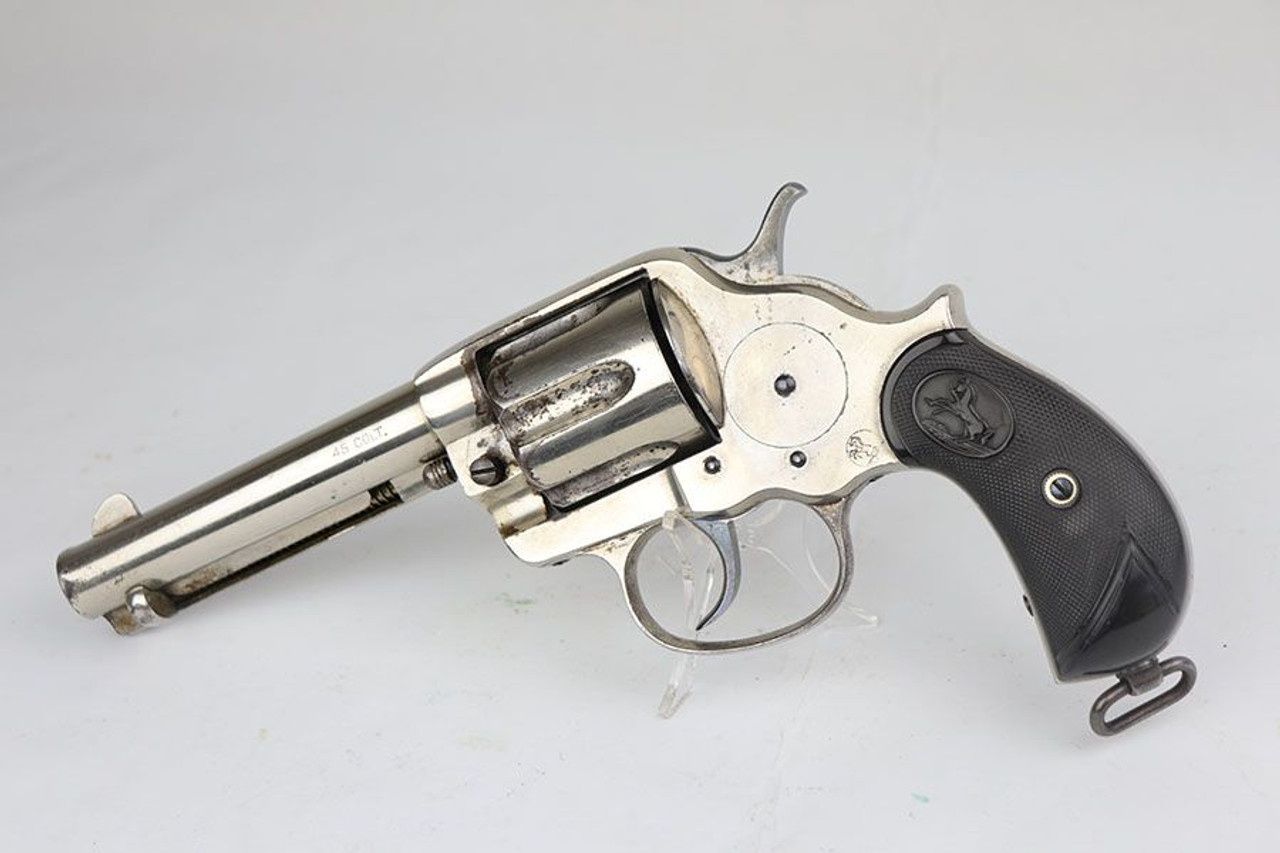 Nickel Colt Model 1878 - 1881 Mfg - 1
