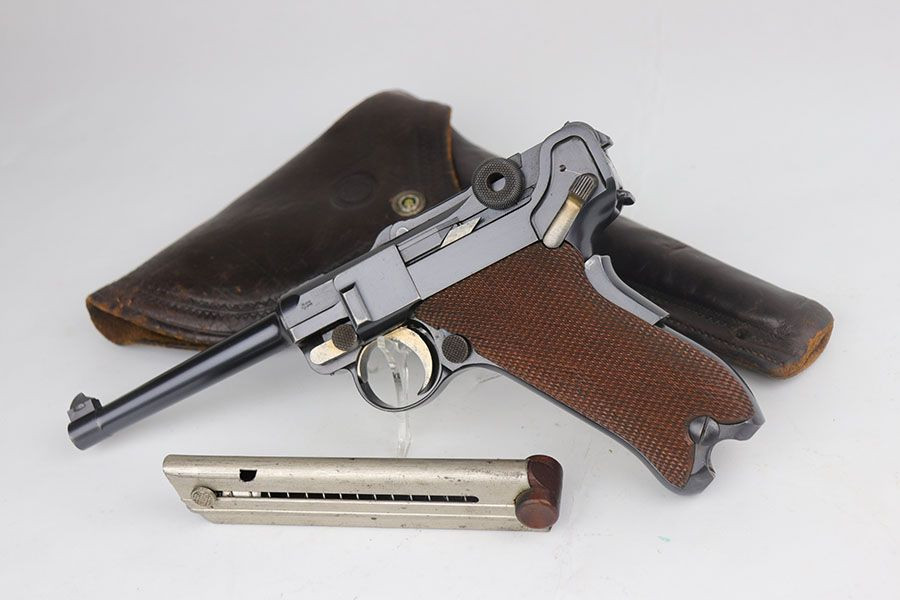 Beautiful 1906 DWM American Eagle Luger - 1