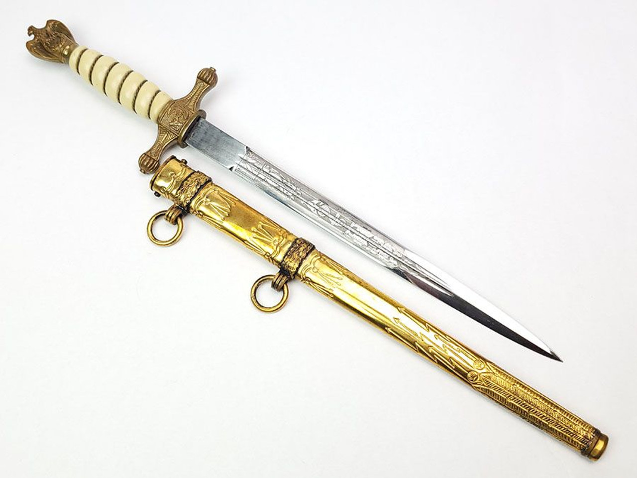 Etched Kriegsmarine Dagger - 1