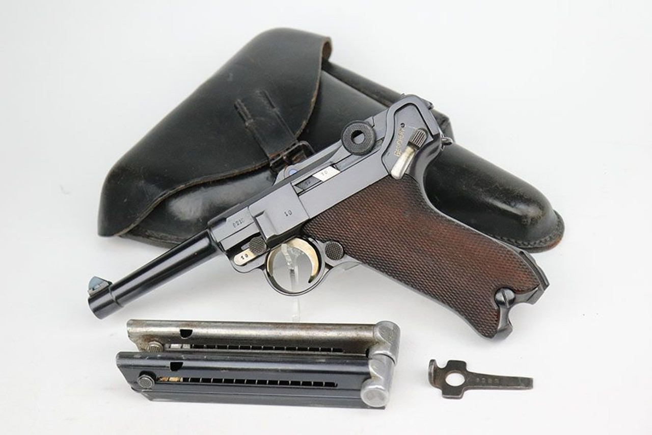 Ultra Rare Mauser Luger Rig - G Date Navy - Matching Magazine - 1