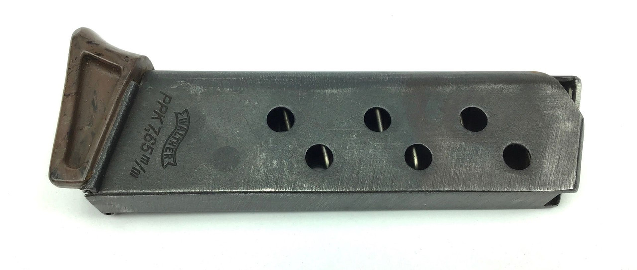 Rare - Gray Finger Extension PPK Magazine 7.654mm Nazi Pistol part WWII WW2 - 1