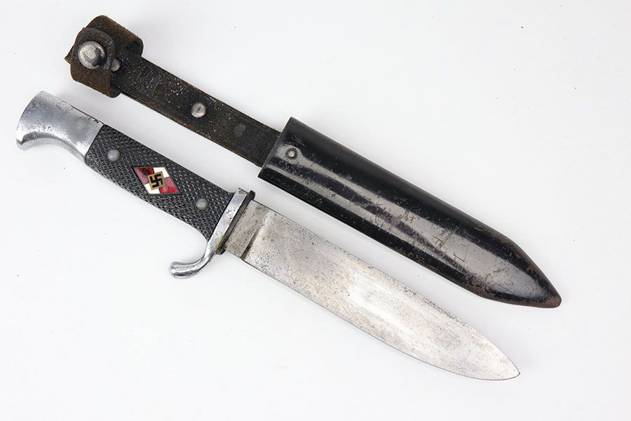 Hitler Youth Knife & Scabbard - 1