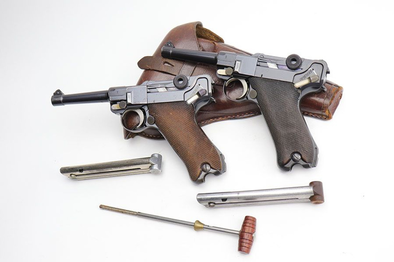 Sister Pair of Rare Weimar Lugers - 1