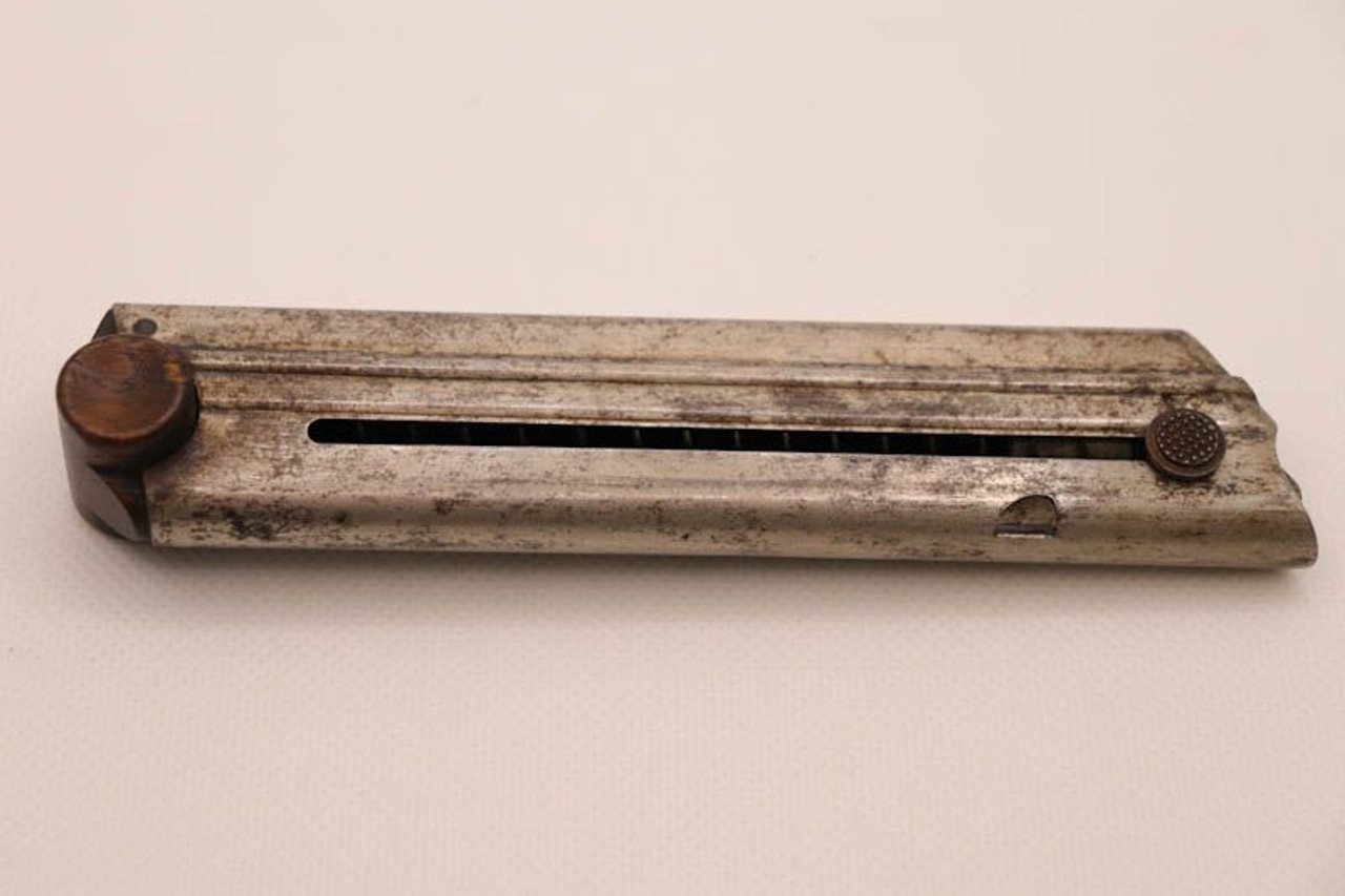 Blank Wood Bottom Commercial Luger Magazine - 1