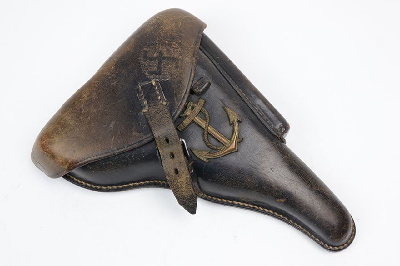 1941 Luger Holster - Navy Embellished - 1