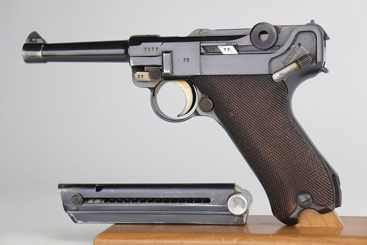 1937 Mauser Luger - Matching Magazine - 1