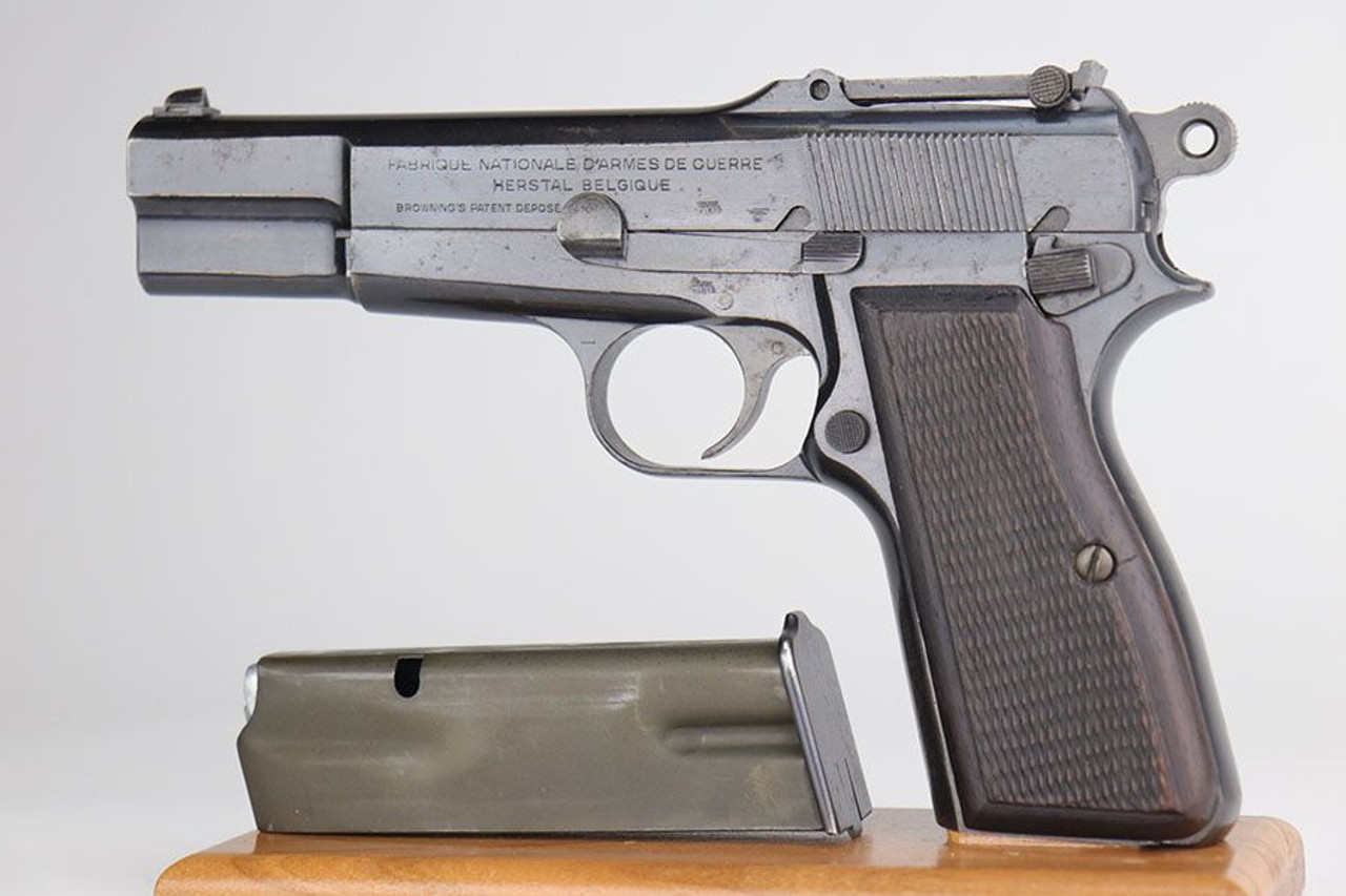 Rare, Early Nazi FN Browning High Power - Tangent Sight - 1