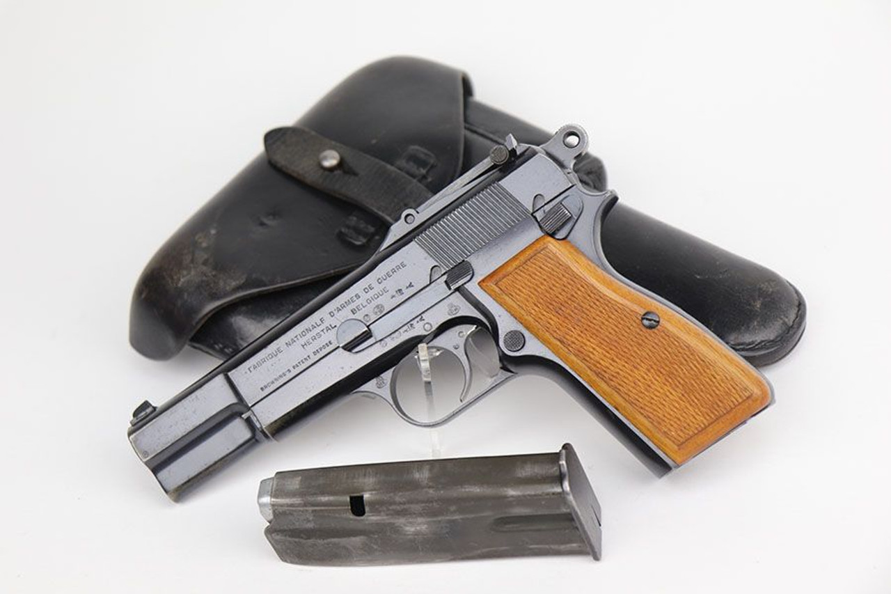 Early FN Browning High Power - Belgian Military - 1