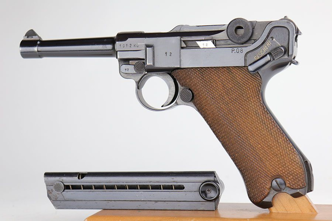 Rare, Beautiful Mauser Luger - Ku Marked - 1