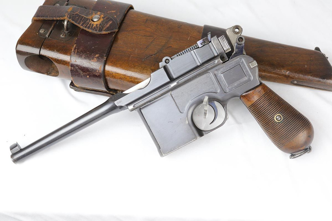 Mauser C96 Broomhandle - Matching Stock - 1