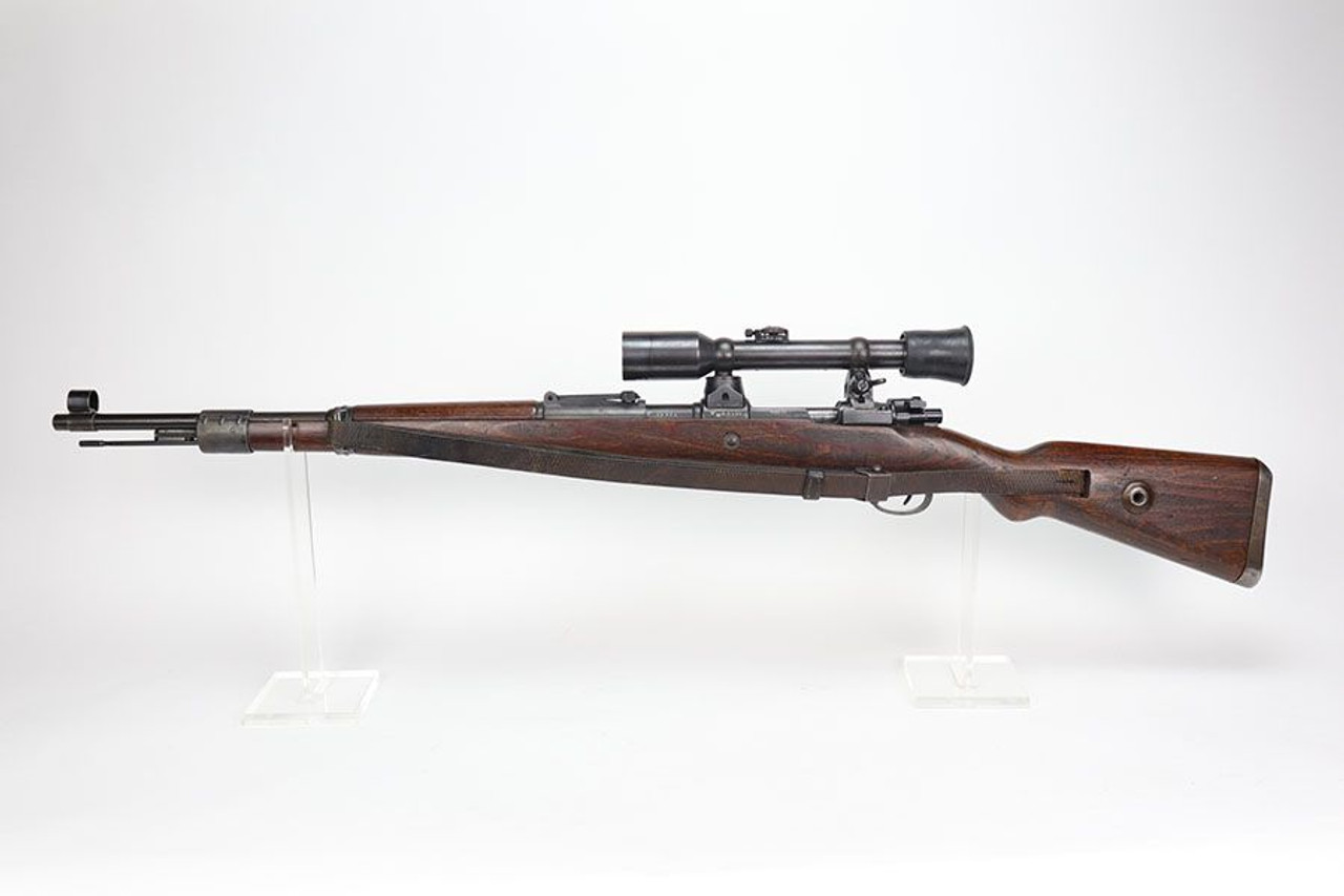 Rare Nazi Mauser K98 Sniper Rifle - High Turret - 1