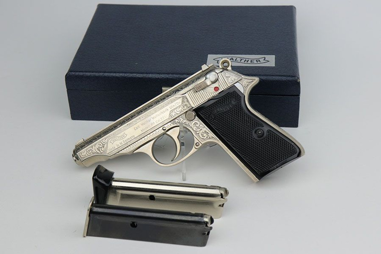 Engraved Walther PP - Presentation Case - 1