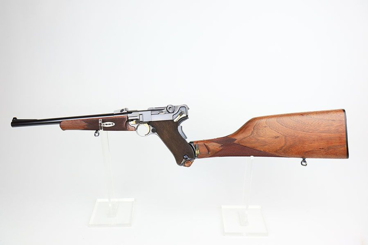 Rare, Minty DWM Model 1902 Luger Carbine Rig - Matching Stock - 1