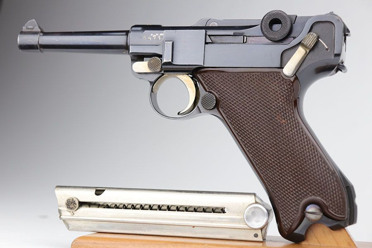 Gorgeous 1936 Krieghoff Luger - Matching Magazine - 1