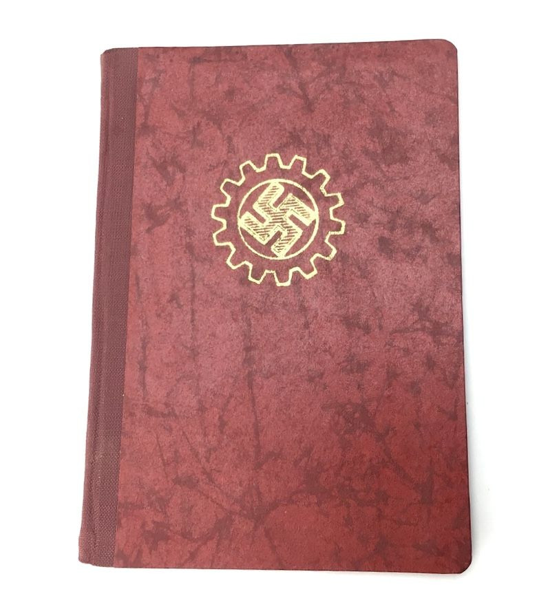 German WWII Labor Front Work Books Nazi era WW2 - 1