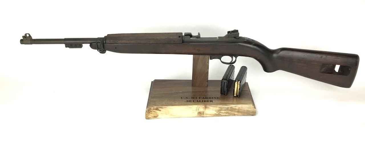 M1 Carbine Display Stand USGI .30 caliber rifle - 1