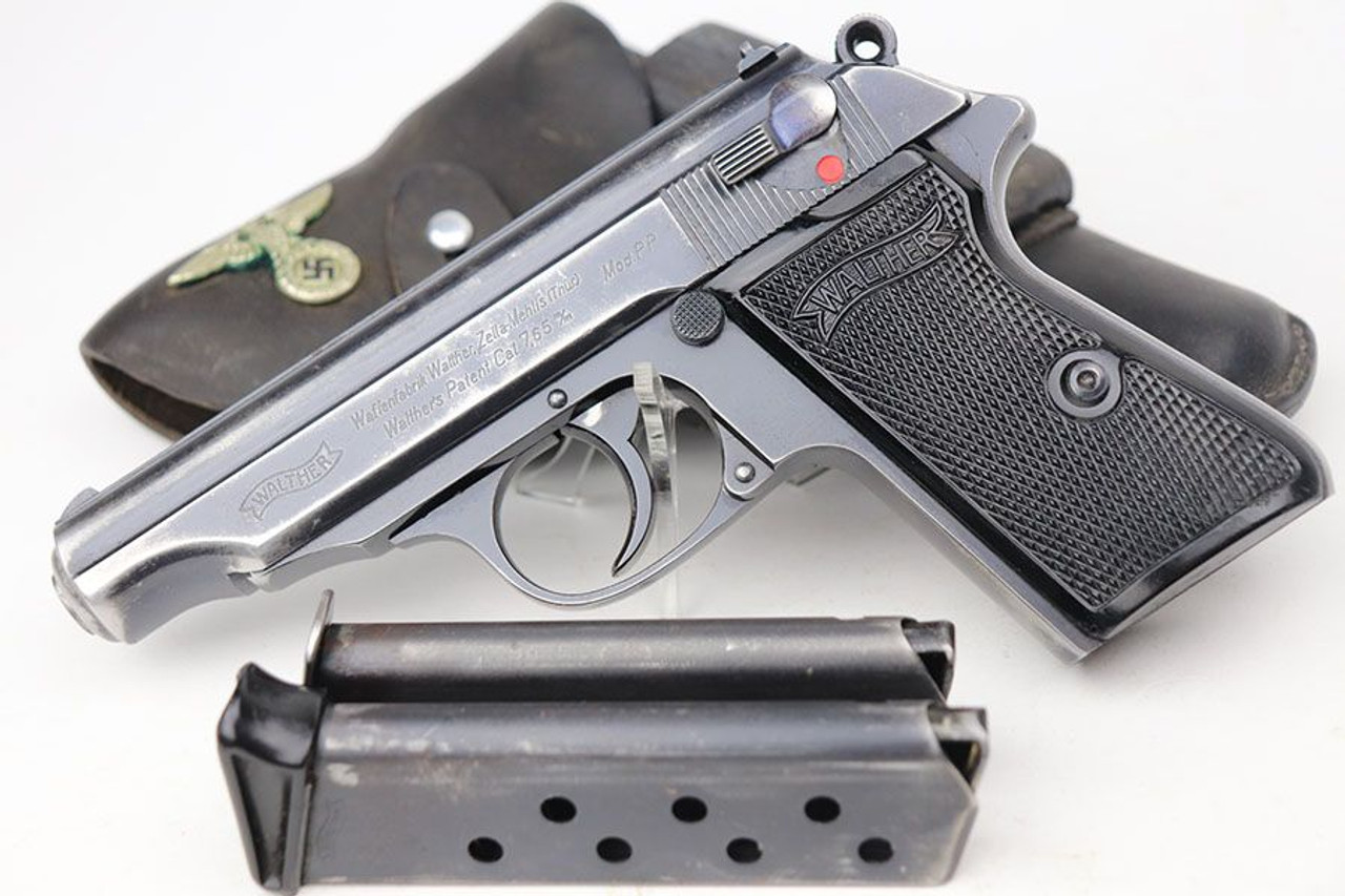 Rare SS Contract Walther PP rig - Two Matching Magazines - 1