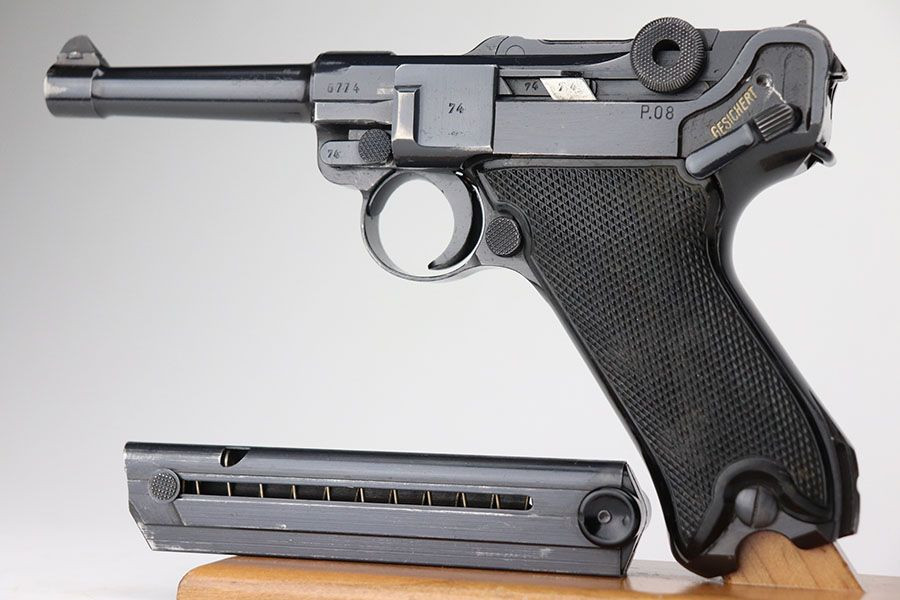 Terrific Black Widow Mauser Luger - 1