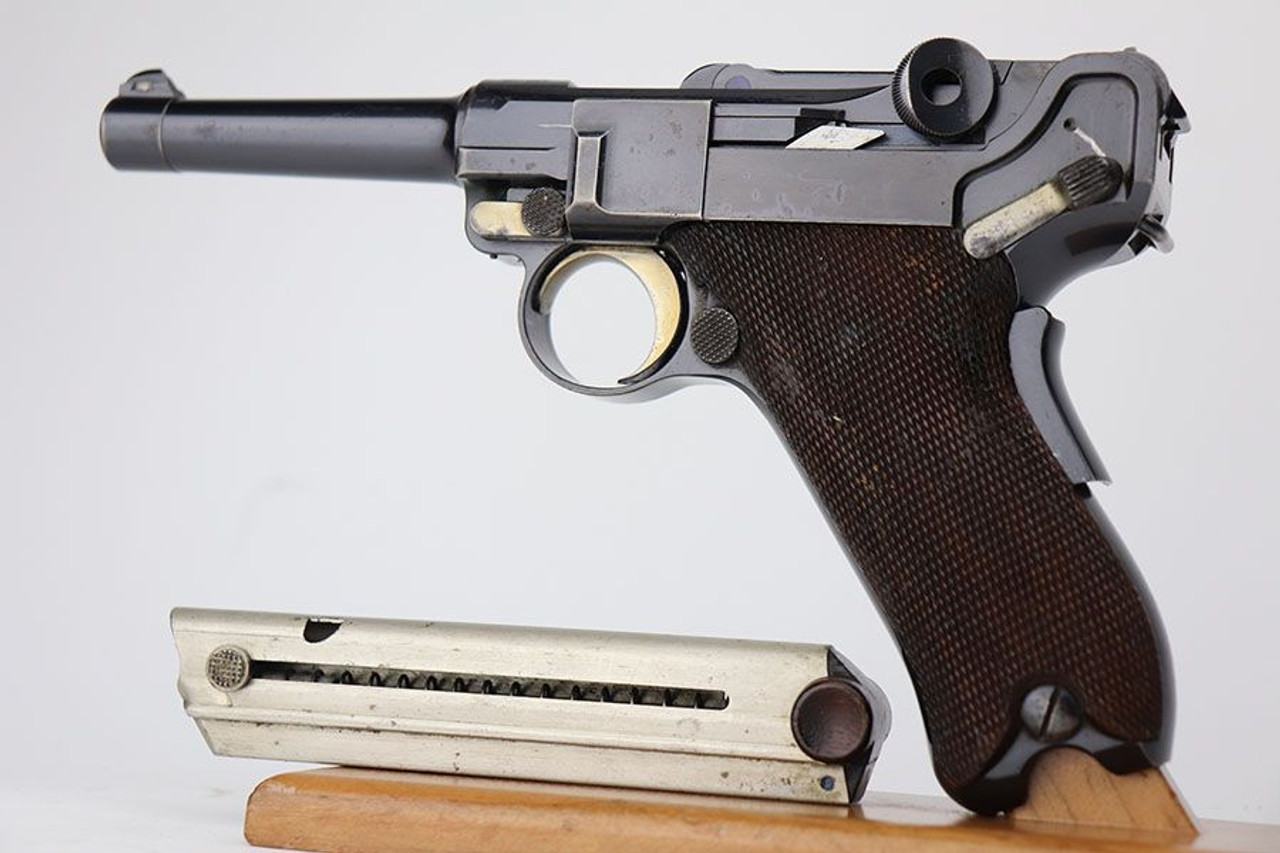 Ultra Rare 1902 American Eagle Fat Barrel Luger - 1
