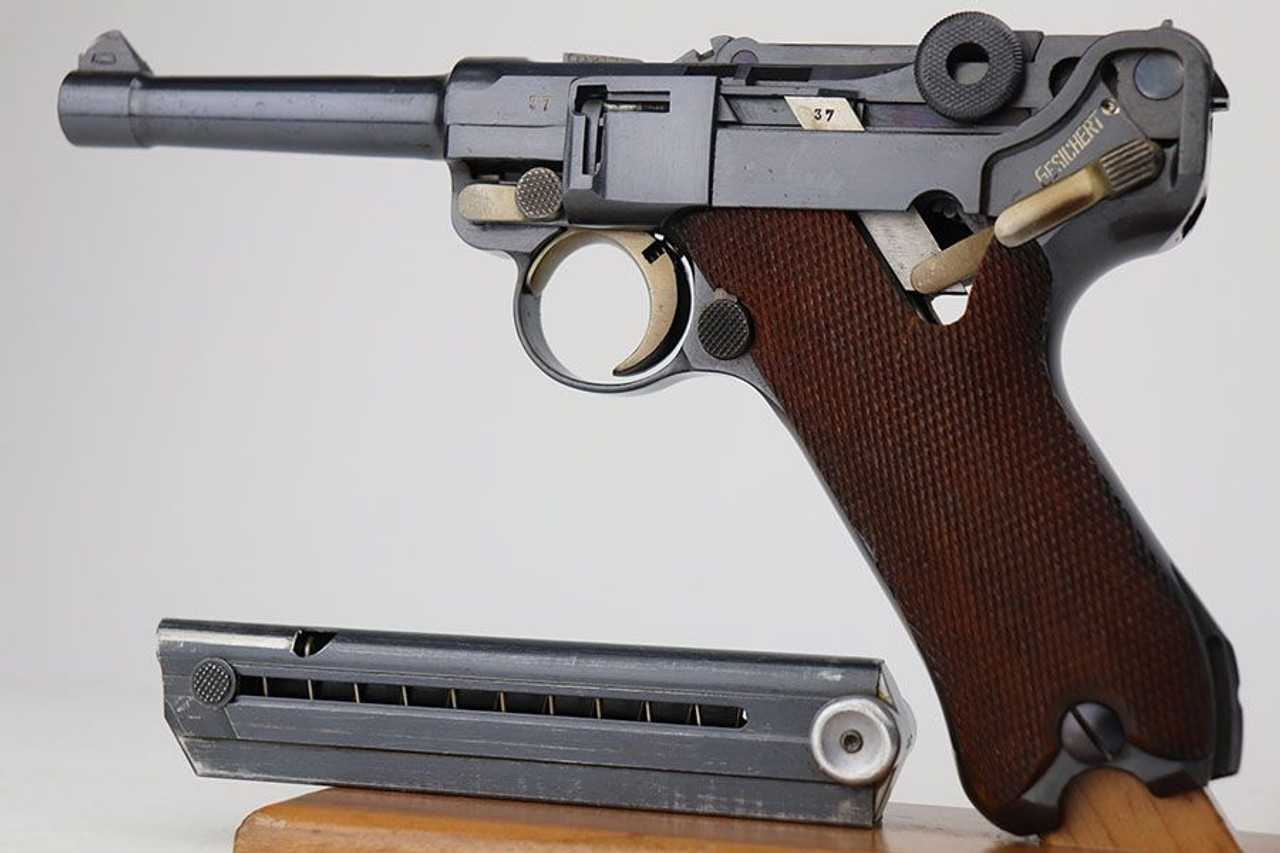 Rare Factory Cutaway Training Luger - UB Marked - 1