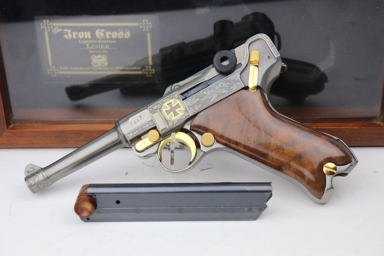 Custom Engraved DWM Luger - Iron Cross Limited Edition - 1