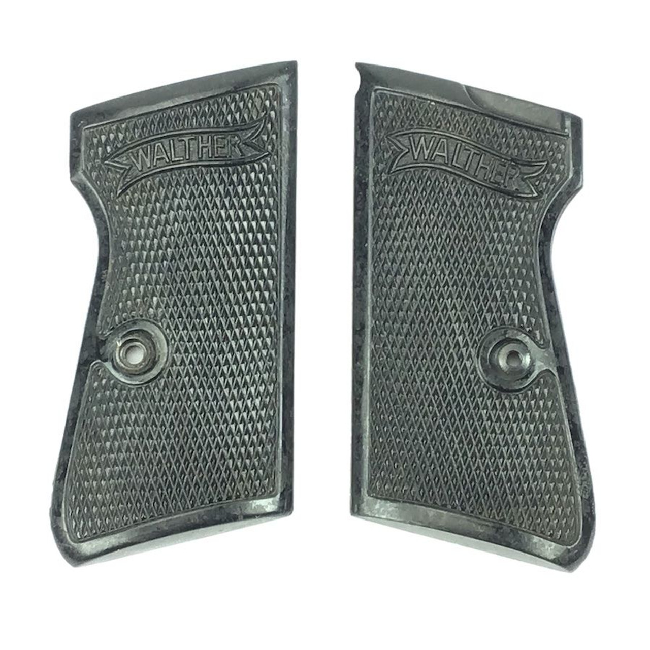 Wartime Walther PP Grips WWII Nazi Pistol Part WW2 7.65mm - 1