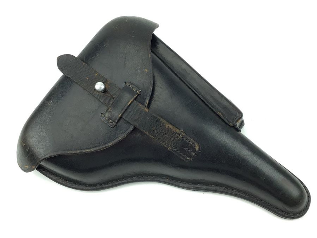 1939 Police Luger Holster 9mm German Pistol Part WWII - 1