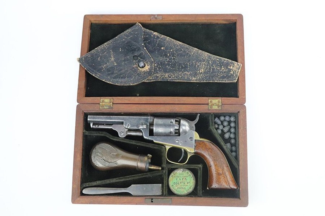 Cased, Inscribed Colt Model 1849 - Confederate Officer - 1