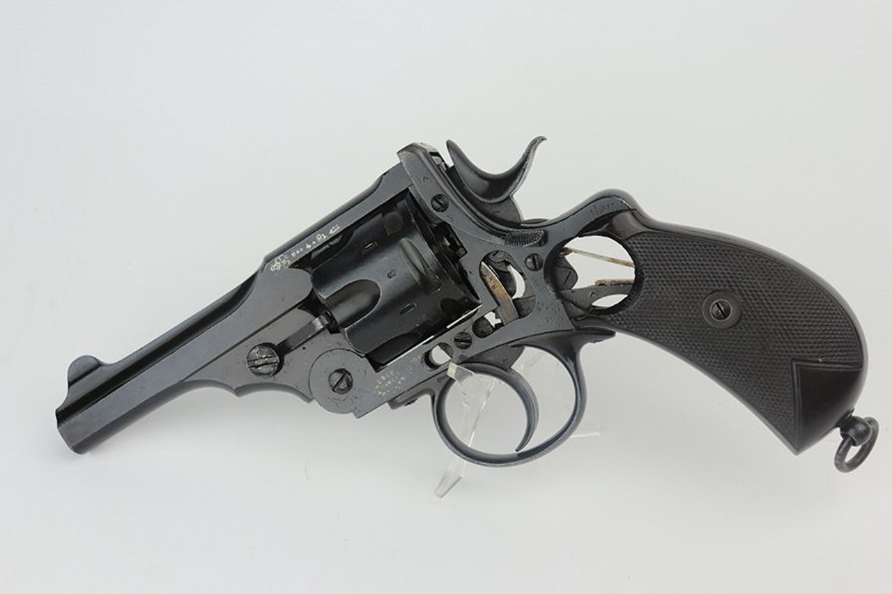 Rare Military Webley Mark I Revolver - Factory Cutaway - 1