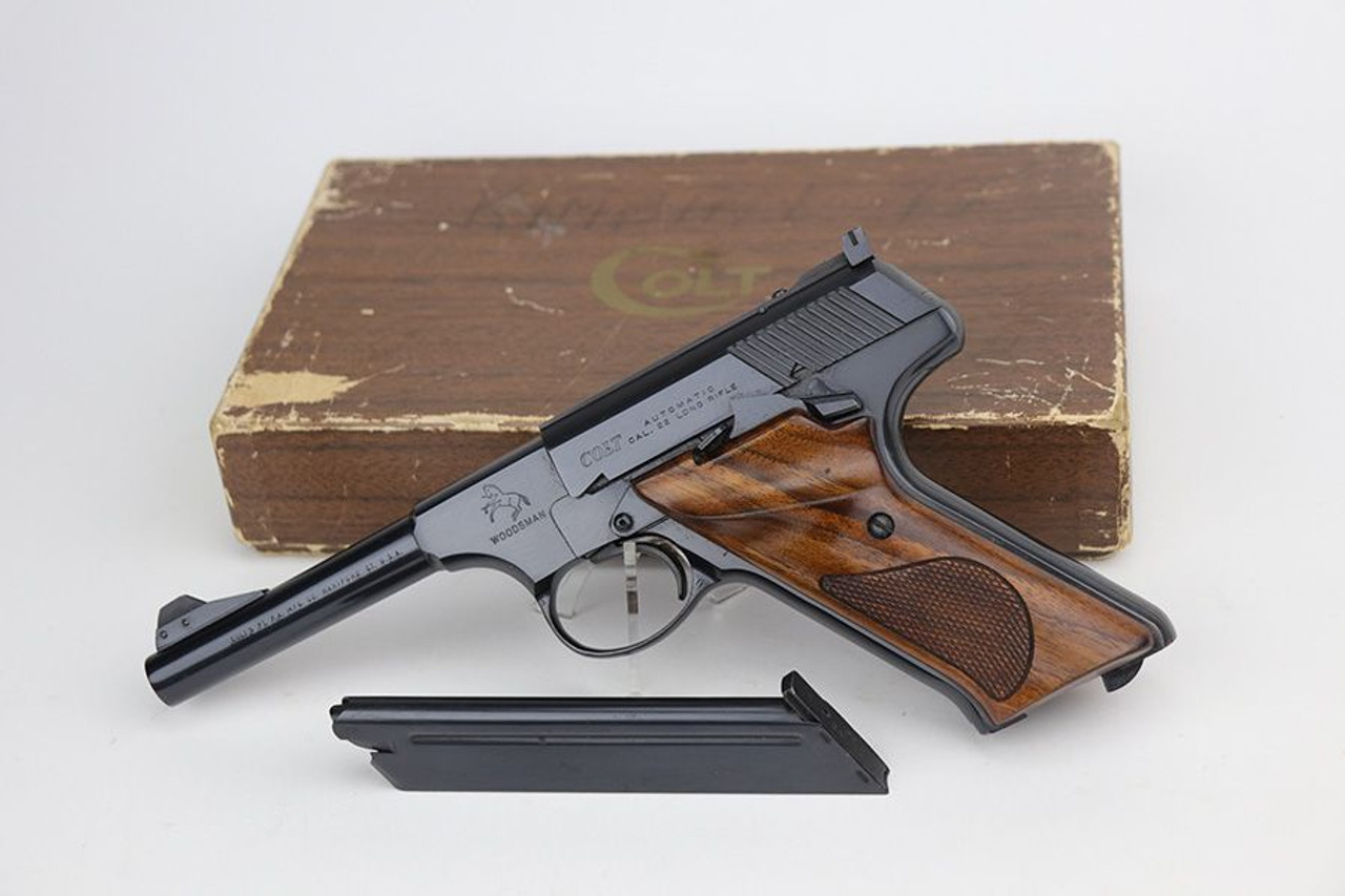 Mint, Boxed Colt Woodsman Sport - 1949 Mfg - 1
