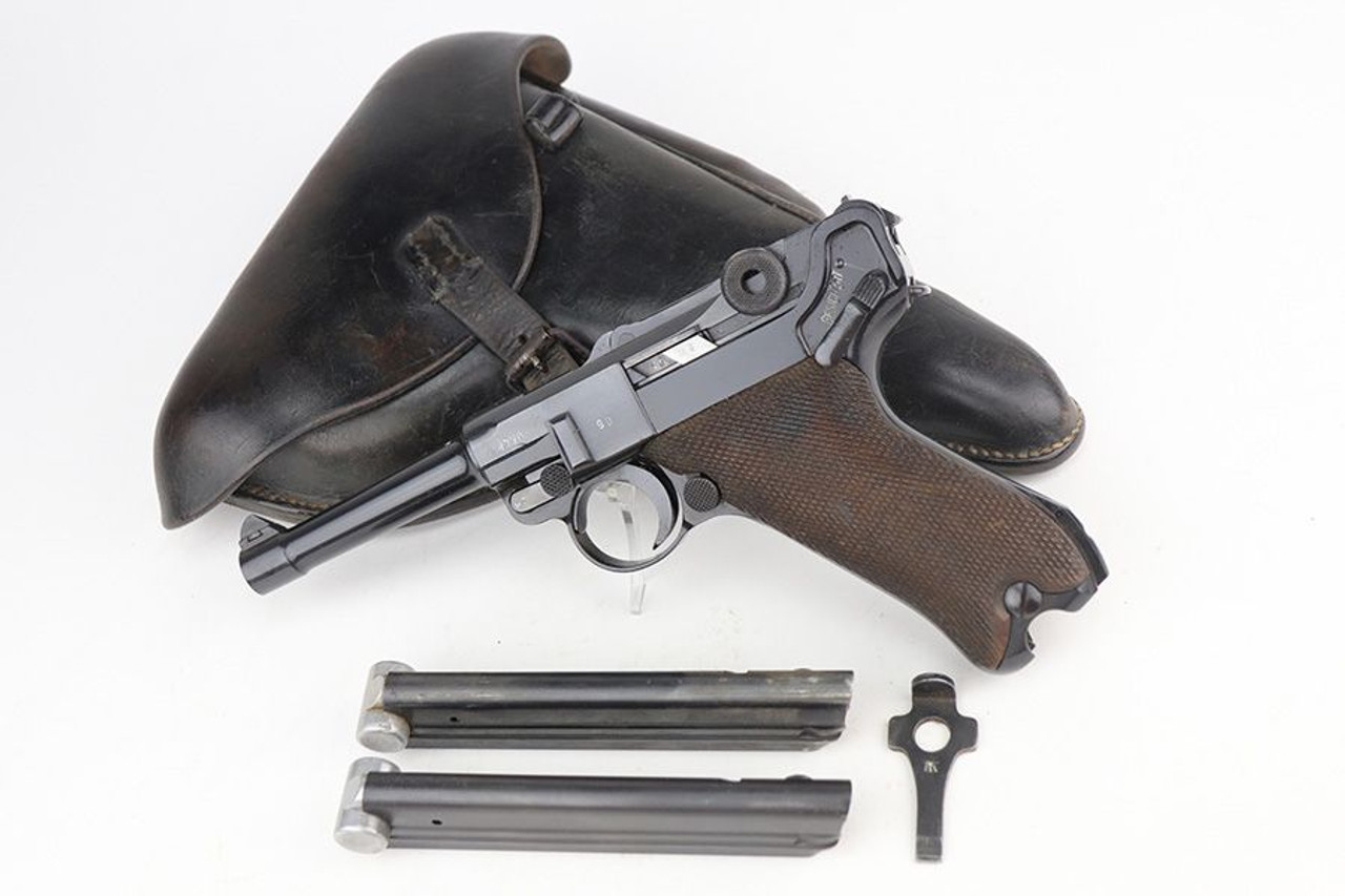 1940 Nazi Mauser Luger Rig - Matching Magazine - 1