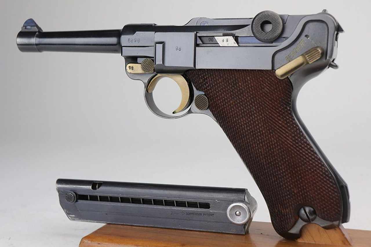 Rare, Terrific Commercial Mauser Banner Luger - 1