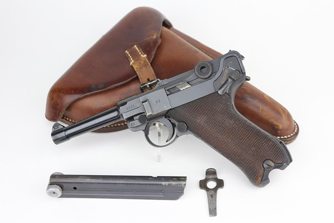 1940 Mauser Luger Rig - Matching Magazine - 1