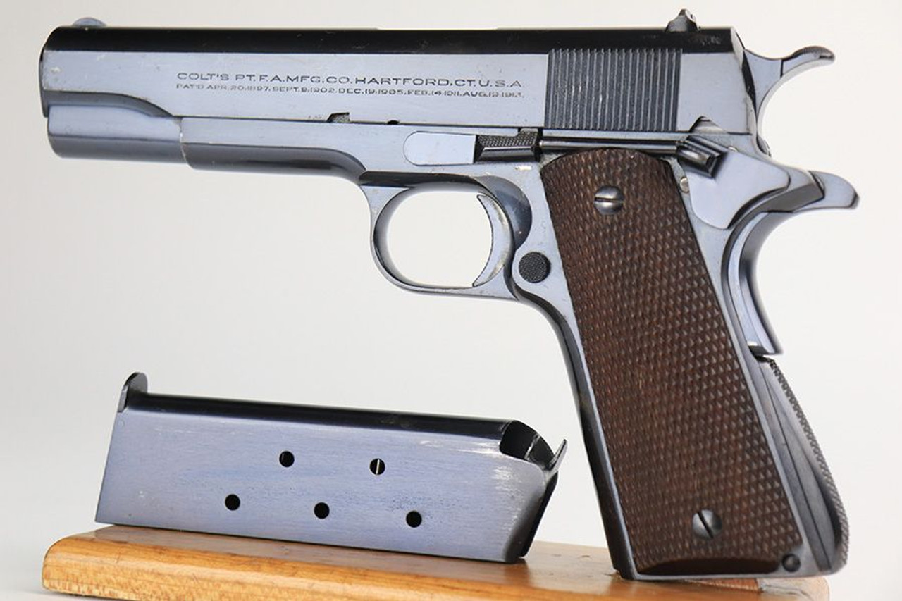 Rare, Early Colt National Match - Swartz Safety - 1