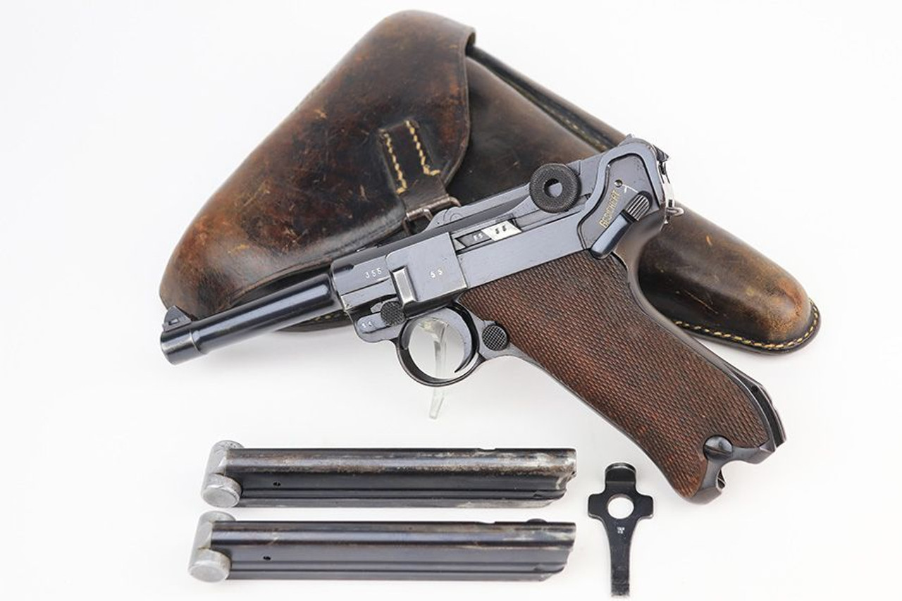 1938 Mauser Luger Rig - Matching Magazine - 1