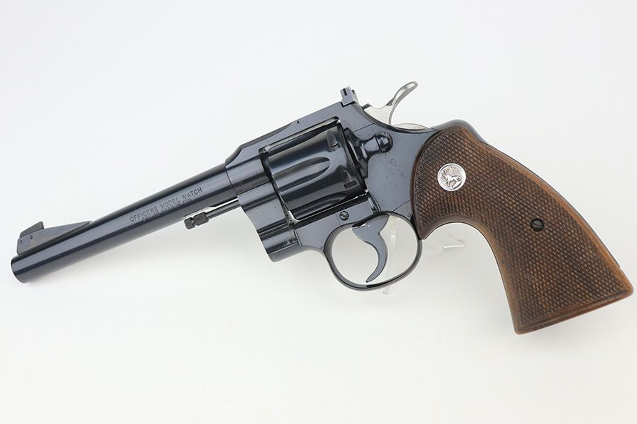 Rare, Mint Colt Officers Model Match Revolver - 1