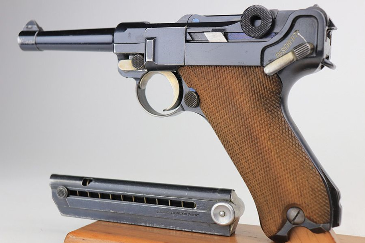 Excellent, Scarce DWM Military Sneak Luger - 1