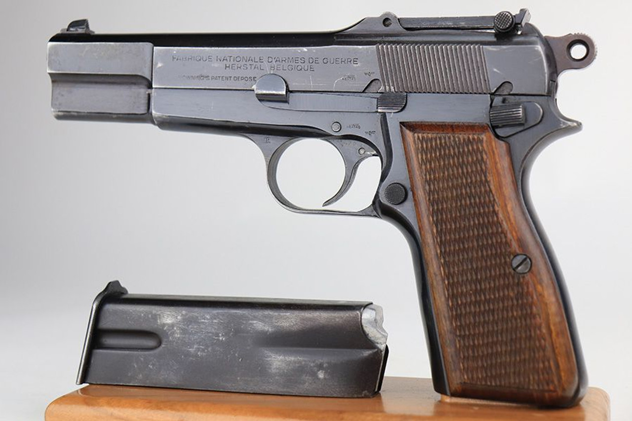 Scarce Nazi FN High Power - Tangent Sight - 1