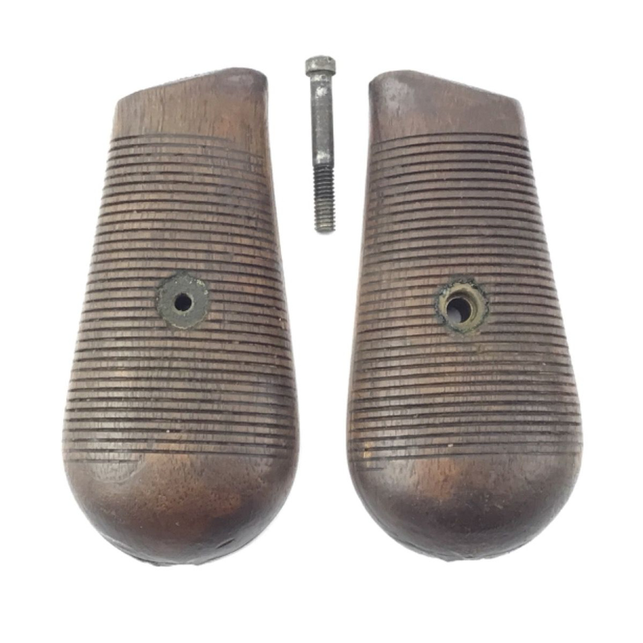 Mauser C96 Broomhandle Grips - Matching Pair WWI Pre Nazi - 1