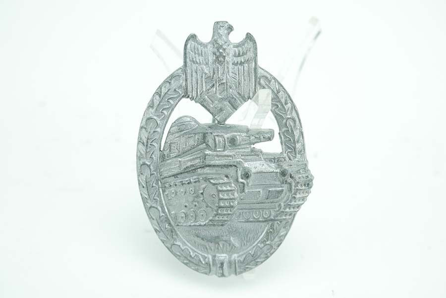 WW2 Panzer Assault Badge - Silver Grade - 1