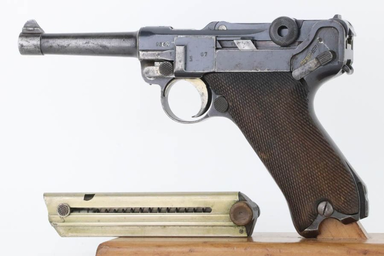 1918 Erfurt Luger - Matching Magazine - 1